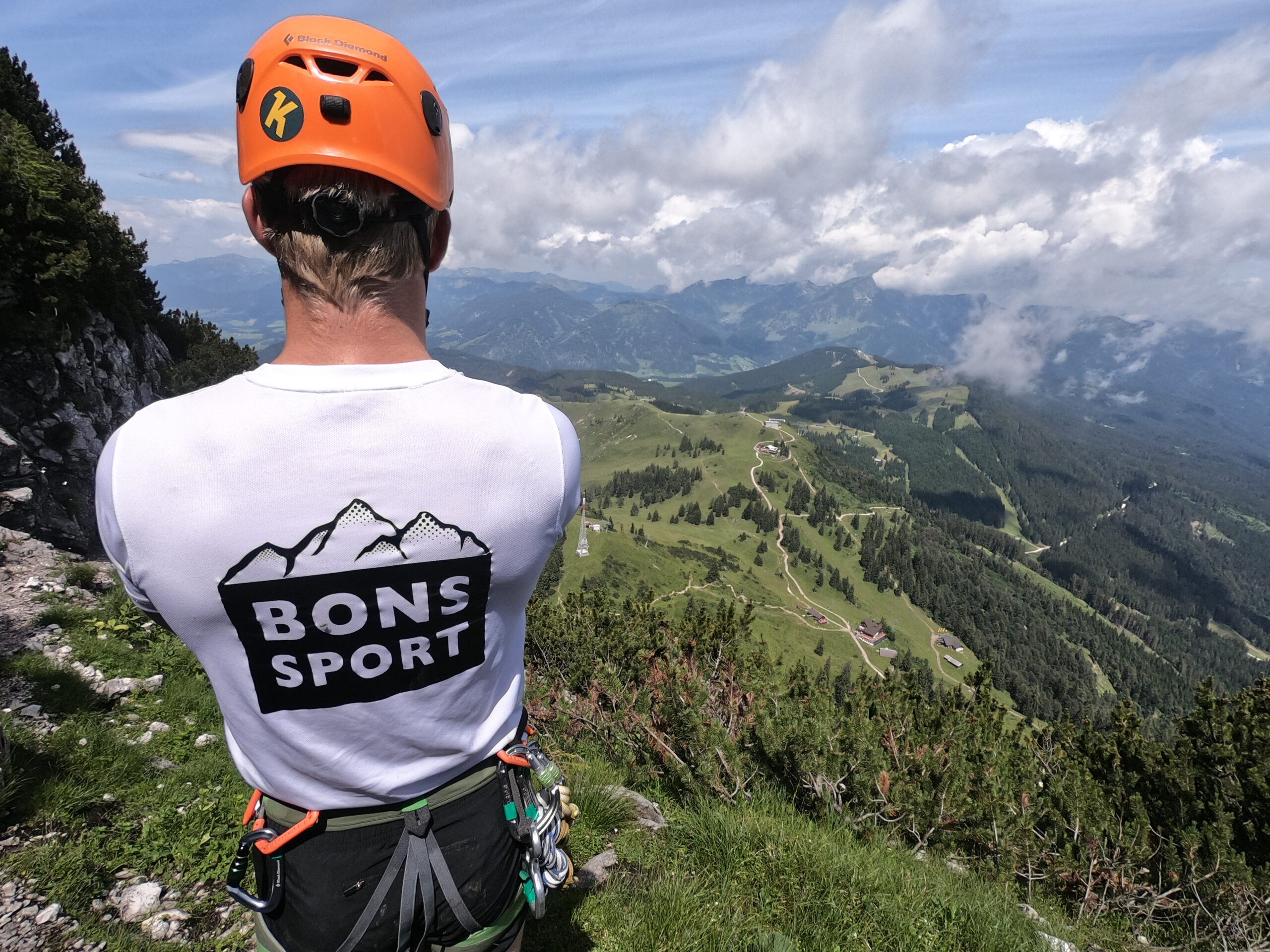 Bons sport in de bergen